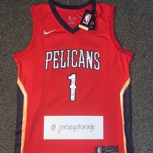 Zion Williamson Pelicans Statement Jersey